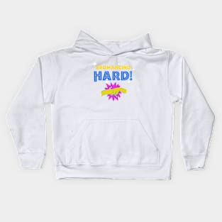 Bromancing hard Kids Hoodie